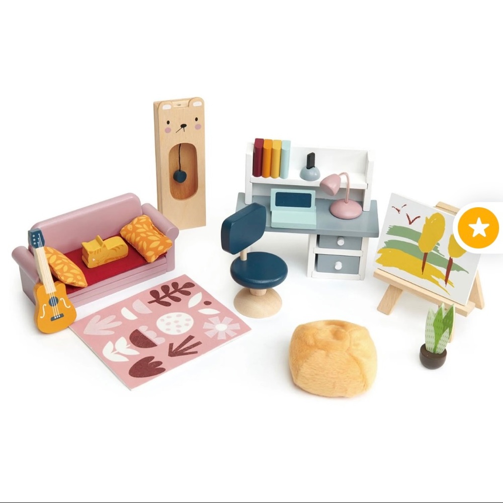 🆕Tender Leaf Dolls House Study Furniture
